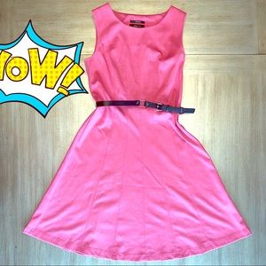 Style & Co Sleeveless Belted Dress